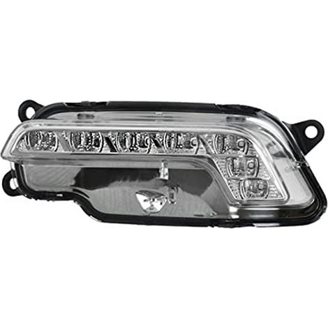 Grille de pare-chocs inférieure gauche avec feux de jour à LED (DRL) pour Mercedes-Benz W212 E300 E350 E500 (2009-2013), côté gauche (1/5)