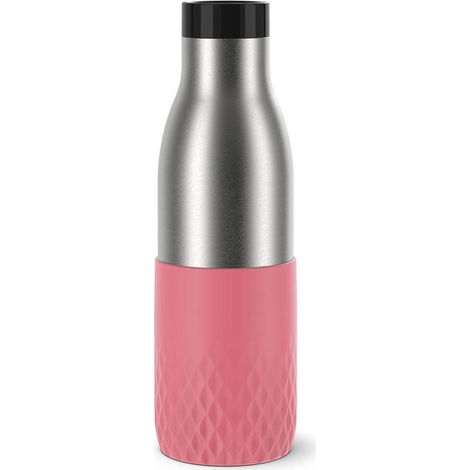 Emsa Bottiglia Termica Quick Press BluDrop Corallo (1/5)