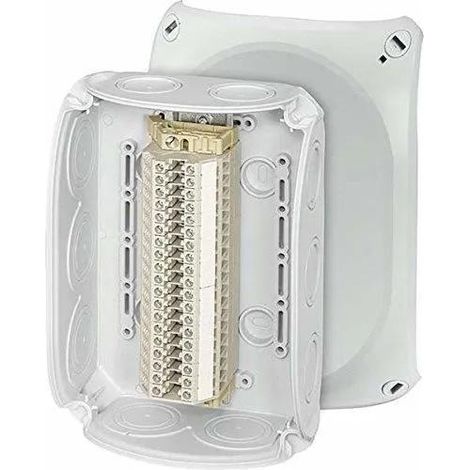 Hensel Caja de empalme gris IP66 ovalada