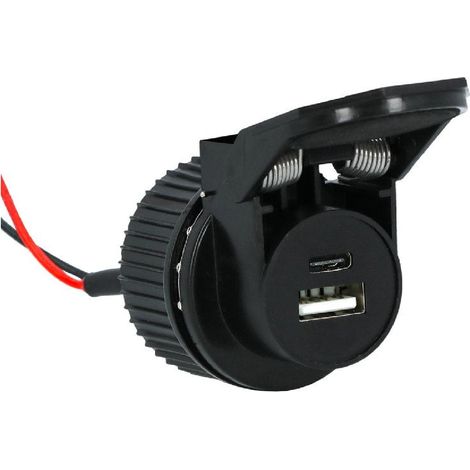 Prise Encastrable Usb-A + Usb-C 12-24V