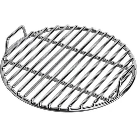 Grille De Cuisson Ronde En Acier Inoxydable épaisse Pour Barbecue à Charbon Et Feu De Camp Distribution Uniforme De La Chaleur Accessoire Extérieur 1 Pièce (1/5)