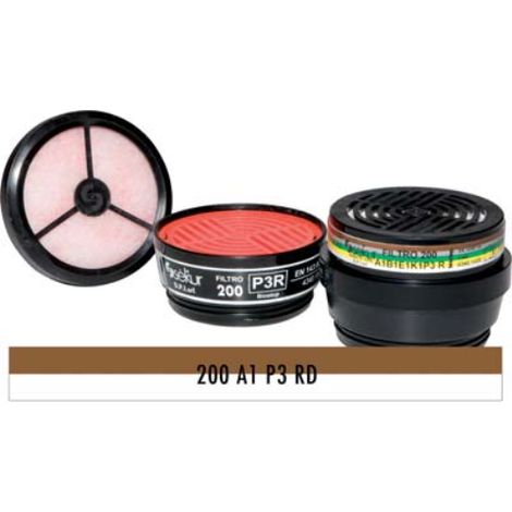 FILTRO X RESPIRATORE A MASCHERA POLIMASK 100 SEKUR (1/2)