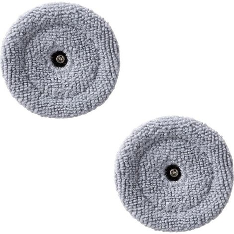 Serpillière d'angle dédiée pour les robots aspirateurs Roborock séries S8 MaxV Ultra / S8 Max Ultra (lot de 2) — Accessoire de remplacement pour le nettoyage des coins