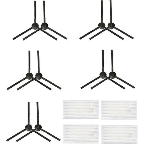 14 filtres HEPA à brosse latérale pour V5 X5 et Panda X500 (1/5)