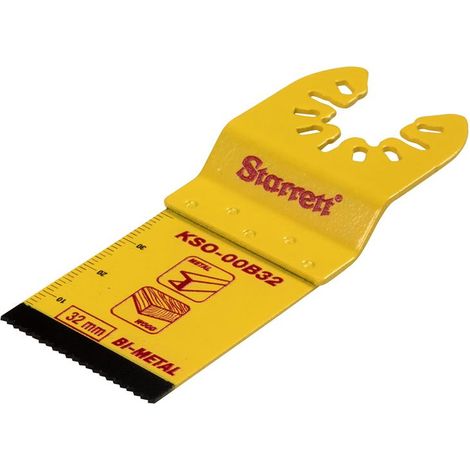 Starrett KSO-00B32 Plunge Bi-metal Oscillating Blade 40 x 32mm x 18 TPI STRKSO00B32