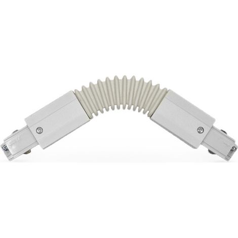 Connecteur Triphase Flexible Blanc Miidex Lighting® (1/2)