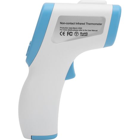 Thermomètre frontal sans contact, thermomètre infrarouge numérique à piles (1/5)
