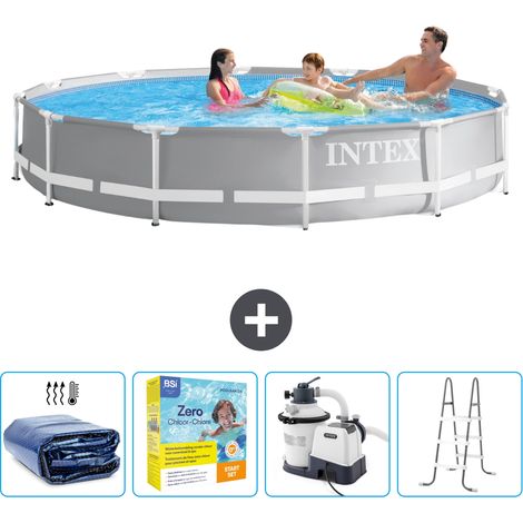 Prism Frame Pool Rund - 366x76 cm - 5-teilig SCB71 (1/5)