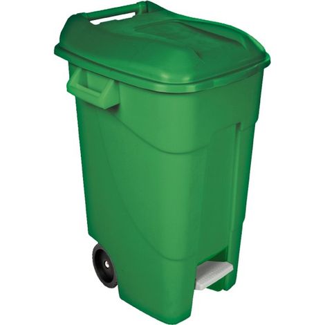Contenedor jardin Tayg eco con pedal 120 lt (1/4)