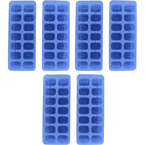 Lot de 6 Bacs à glaçons 14 glaçons Fackelmann Bar Concept (1/5)