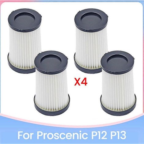 Filtre de 4PCS Aspirateur Filtre Cartridges Lot Replace pour P12 P13 pièce détachée Efficient Household Accessoires (1/5)