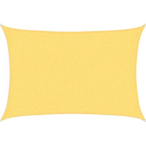vidaXL Sunshade Sail 160 g/m² Beige 2x3 m HDPE