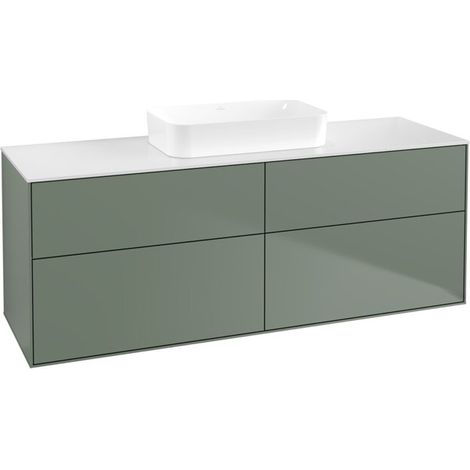 Villeroy & Boch Finion meuble sous lavabo, 4 tiroirs, lavabo au
