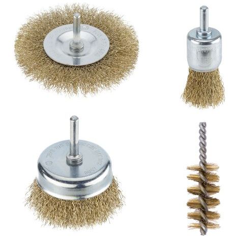 SET SPAZZOLE MISTE set 4 pezzi
