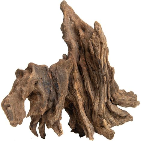 Dekorative Wurzel für Aquariendekoration, Naturholz, gezackt, 15-25 cm