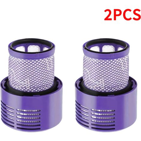 (Vert clair) Convient pour le filtre HEPA Dyson V10, accessoires pour aspirateur robot SV12, filtre lavable de rechange, pièces de nettoyage (1/4)