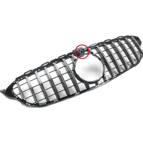 Grille avant, design sportif, comprend un trou pour la caméra, Trou de caméra W (1/2)