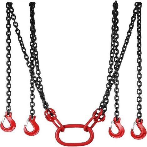 Chaîne de leva de poids de 5T 4 pieds chaîne de bride de chariot élévateur de 1.5m/3/4m for soulever des chars es(1.5M5 TONNES) (1/5)