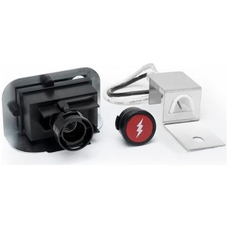 Kit d'allumage électronique de remplacement pour barbecues à gaz Weber Q120 et Q220, remplace la référence Weber 64868, noir (1/5)