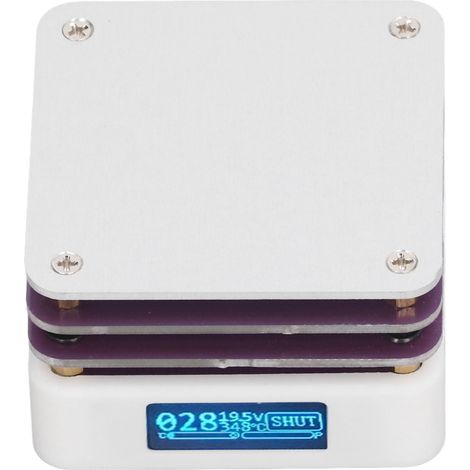 Station de soudage à thermostat intelligent 20V pour préchauffage et réparation de puces, idéale pour laboratoire et projets DIY. (1/5)