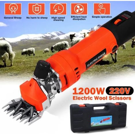 Hundeschermaschine, 1200W, Elektrische Wollschere, Professionelle Elektrische Schere (1/4)