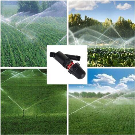 Filtro a rete da 3/4 di pollice per irrigazione, rete filtrante in metallo per giardino in acciaio inossidabile, filtro per l'acqua per giardinaggio, agricoltura, irrigazione a goccia per pompa (nero) (1/4)