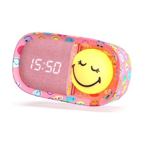 Réveil veilleuse Mob Smiley Rose