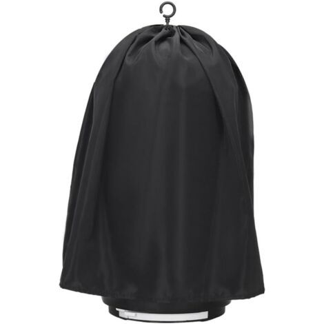 BUNTHAUS Housse de Protection pour Cage a Oiseaux et Perroquets,pour Cages Rondes de 30 a 40 cm de Diamètre et 65 a 70 cm de Hauteur,sans Cage,en Polyester,Imperméable,Coupe Vent,Occultante (1/5)