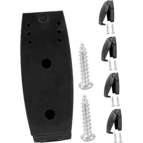 Clips de verrouillage porte remorque (lot 5) en plastique noir pour ca (1/5)