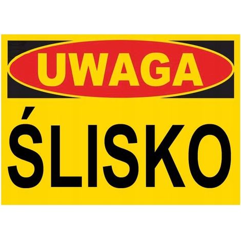 ZI-61 Schild für Lager - WARNUNG - RUTSCHIG