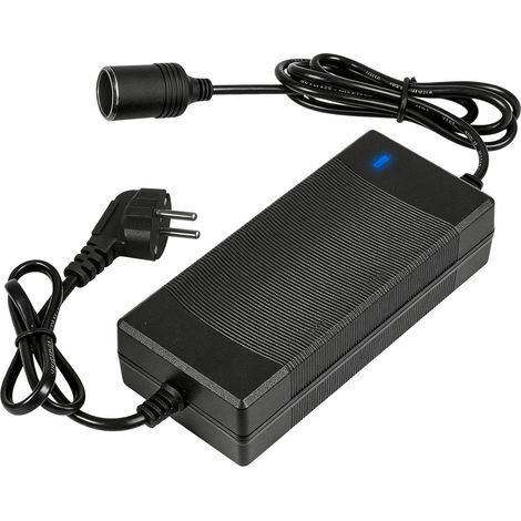 Adaptateur Converter AC à DC 220V à 12V: 180W 15A Convertisseur Automobile Transformateur, Adaptateur Secteur pour Voiture avec Prise Allume-Cigare pour Voiture Réfrigérateur Aspirateur (1/5)