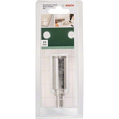 BOSCH - SEGA A TAZZA DIAMANTATA A UMIDOD. 22 MM