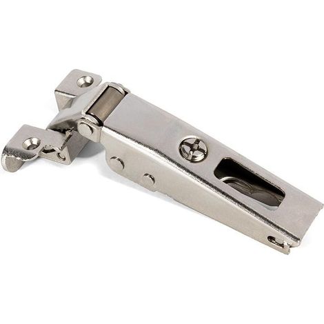bisagra s200 de salice. apertura 105º. clip. para perfil metalico. recto c2z6a99. codo semiacodado