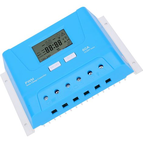 Solar-Laderegler PWM-Regler Mittel- und Niederspannungsgeräte 12/24 V 60 A TY‑2460 (1/5)