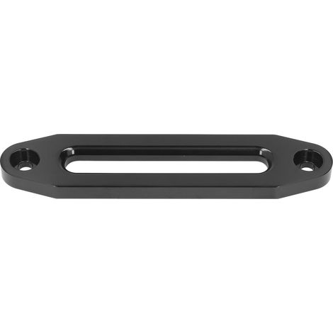 Guide-câble à œillet pour treuil 25,4 cm (10 po), capacité de charge de 8 000 à 15 000 lb, en aluminium, universel, anti-blocage, noir (1/5)