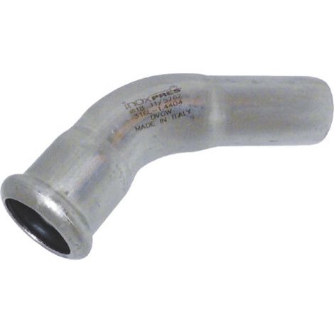 Gomito 45° Mf 22 Inox da Saldare