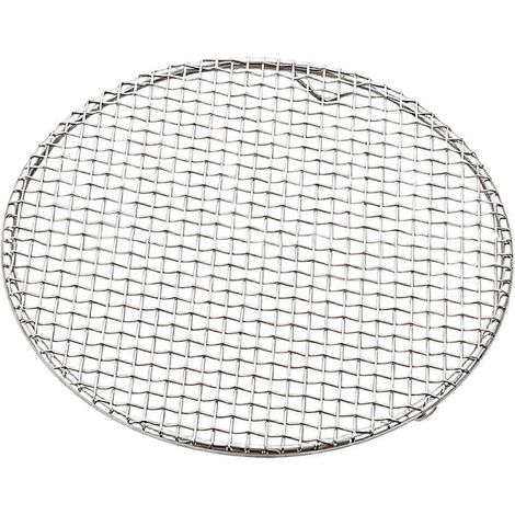 Grille à tempura japonaise, grille de cuisson fil métallique avec poignée, panier rond égouttage pour friture, barbecue et poulet (1/5)