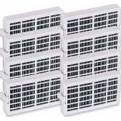 Filtres anti-odeurs pour réfrigérateur – Lot de 8 filtres au charbon actif compatibles W10311524 / RAF1180