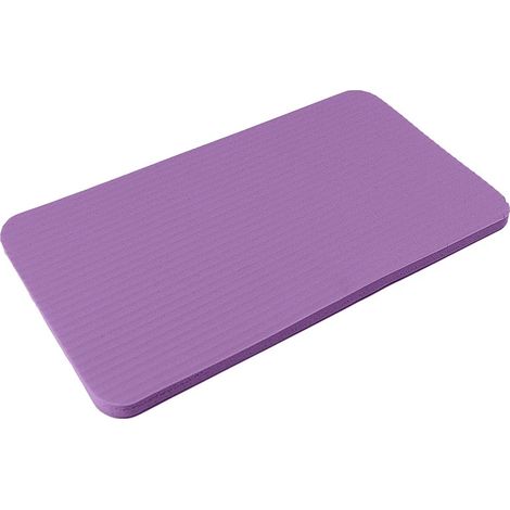 Yoga-Kniebandage, ideal für Knie und Ellbogen bei Yoga- und Bodenübungen, Kniebandage (lila, 19  33 cm)