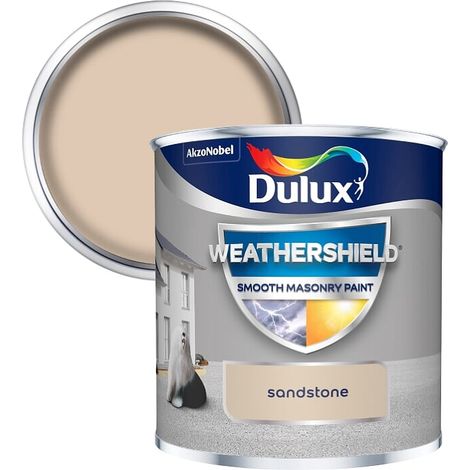 Dulux All Weather Protection Smooth Masonry - 250ml - Sandstone