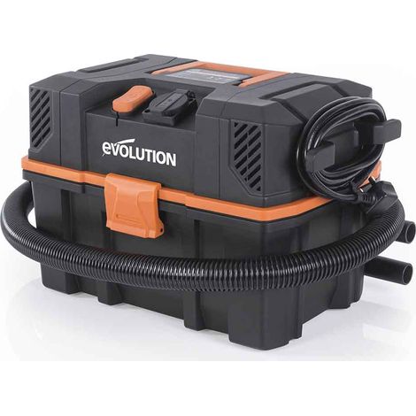 Aspirateur 15L Evolution R15VAC pour déchets secs et humides avec adaptateur