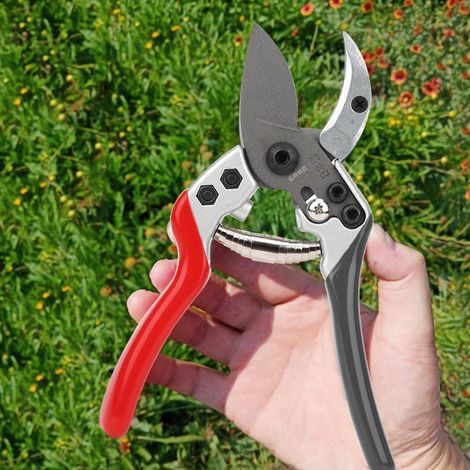 Manuelle Stahl-Gartenschere für Bäume und Äste, Bonsai-Schere, Gartenzubehör (1/5)