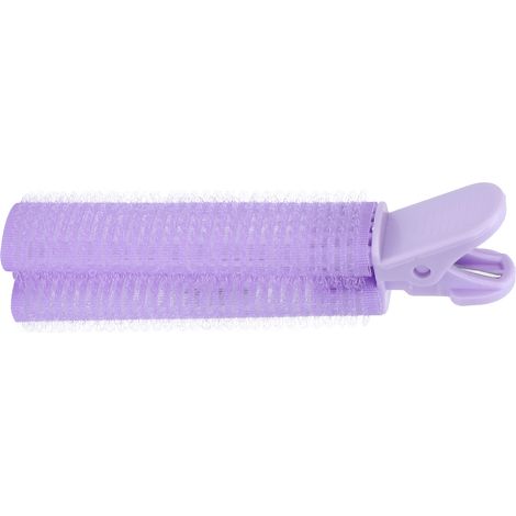 Pince à cheveux volumisante, fer à friser pour créer des ondulations à la maison, styler pour ajouter du volume aux racines des cheveux, violet. (1/5)