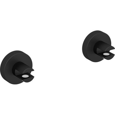 X-Way Supports pour étagère, noir mat (SATDXWW2MC) (1/5)