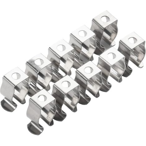 Pince à ressort - 32mm, H43mm, acier manganèse, base étroite (1/4)