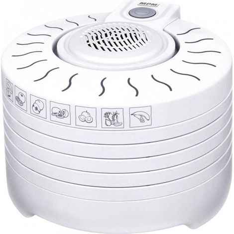 Essiccatore alimenti Mpm MSG-01 bianco 250 watt 5 vassoi (1/4)