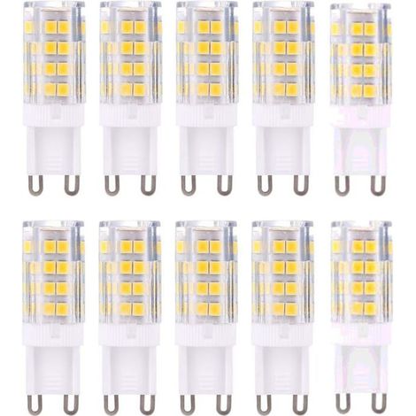 KLVGTIFS PUAmpoule LED G9 - KCVV - 5W - Blanc Chaud 3000K - 40W équivalent - Pack de 10 (1/3)