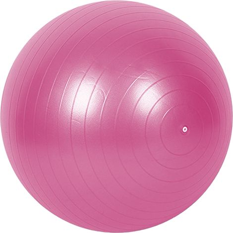 Ballon de yoga anti-explosion, idéal pour travailler l'équilibre, avec pompe. (1/4)
