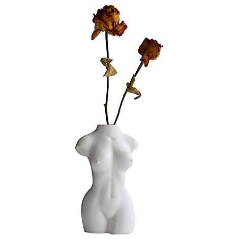 1 Vase en céramique, design bohème, col lisse, courbes élégantes, décoration intérieure (1/5)
