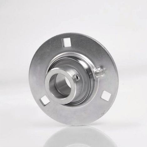 Unità di alloggiamento del cuscinetto flangiato ASPF202 22mm OD 40mm ID 15mm rotondo NTN